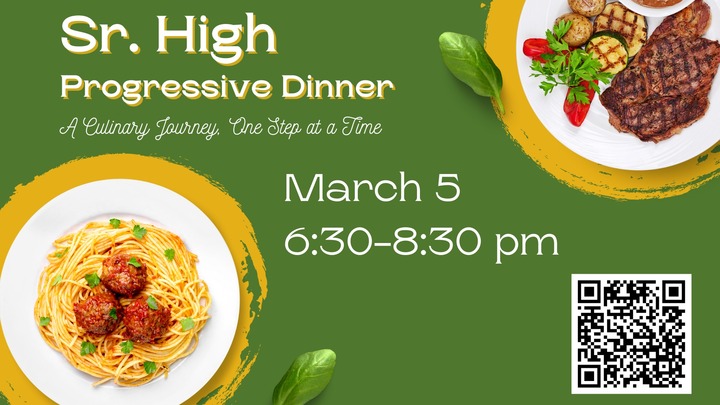 Sr. High Progressive Dinner logo