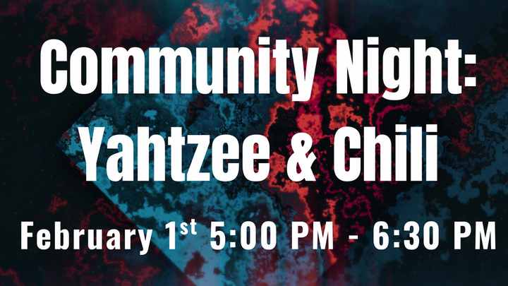 Community Night: Yahtzee & Chili logo