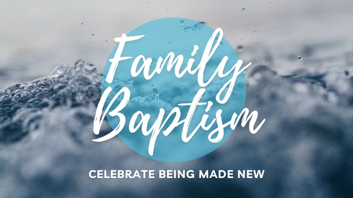 Family Baptism Celebration - April 10, 2026 logo