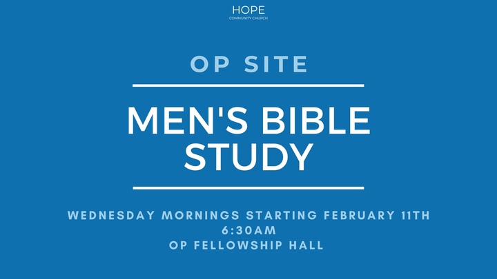 OP Men's Bible Study logo