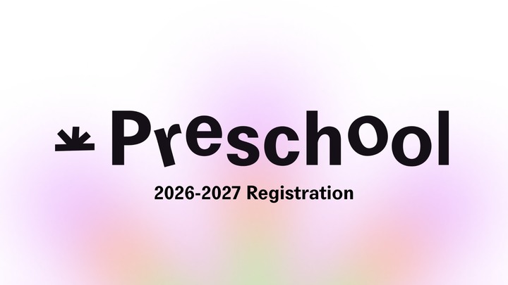 2026/27 Preschool Registration logo