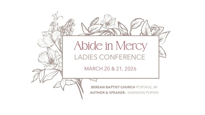 Abide in Mercy Ladies Conference logo