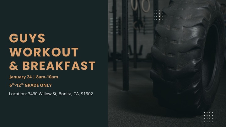 YOUTH - Guys Workout & Breakfast logo
