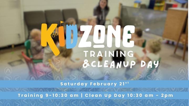 Children's Ministry Training & CleanUp Day 2026 logo