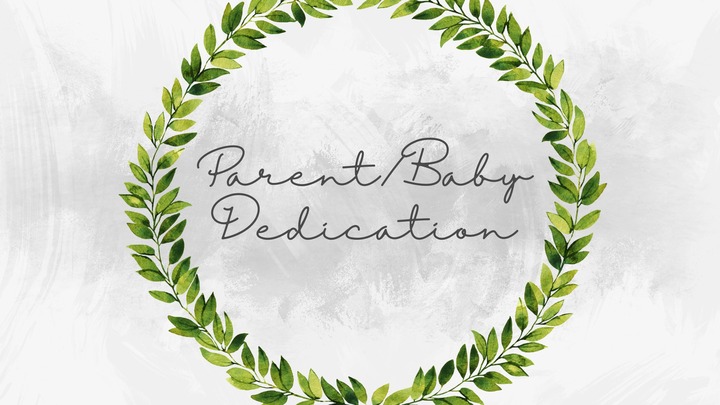 Parent/Baby Dedication logo