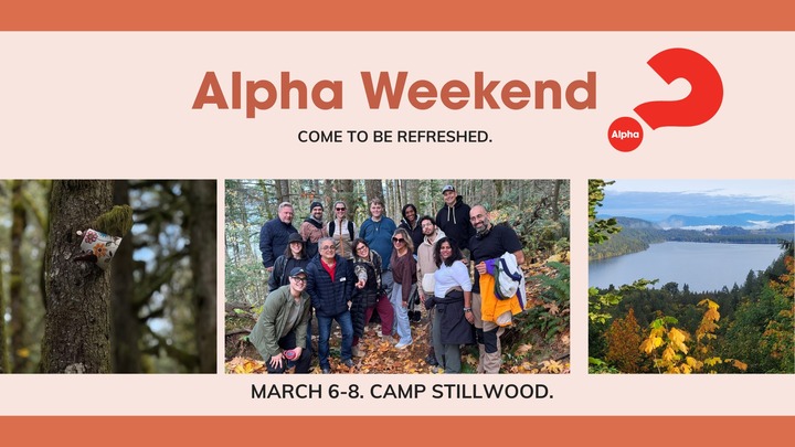 Alpha Weekend - March 6 - 8 logo