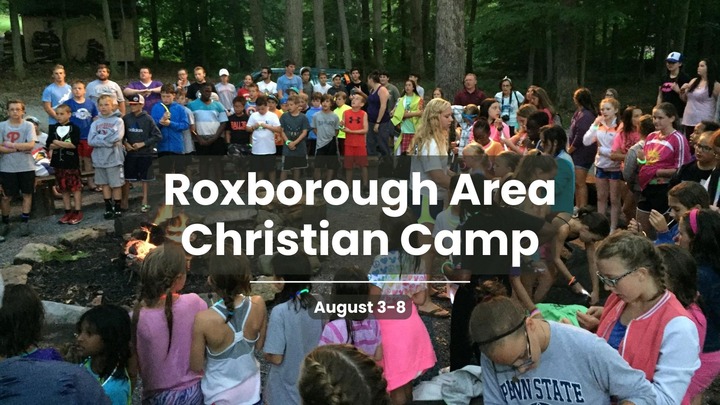 Roxborough Area Christian Camp 2026 logo
