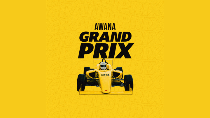 Awana Poster AWANA Grand Prix Car Kits 2026 - Bayside Baptist Church