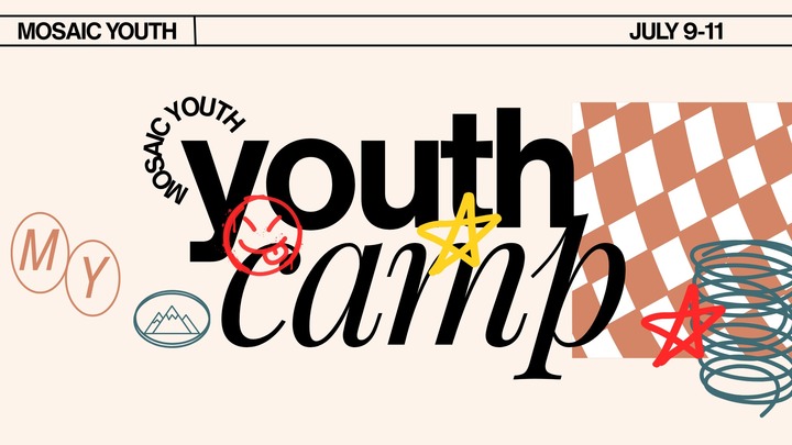 Mosaic Youth Camp Unshakable 2026 logo