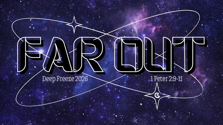 Far Out! Camp Berea Deep Freeze 2026 | High School Retreat logo