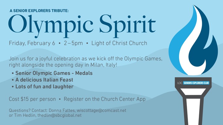 Seniors Explorers: Olympic Spirit logo