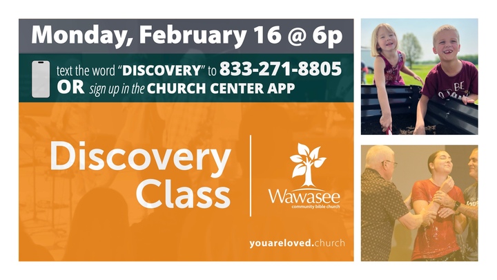 Discovery Class | Monday, February 16 logo