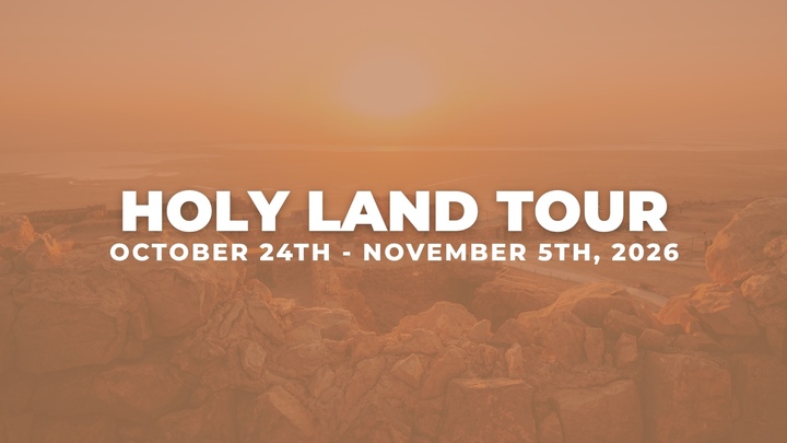Holy Land Tour 2026 logo