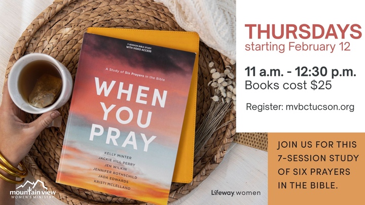 Women's Bible Study - When You Pray logo