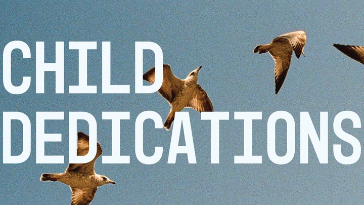 Child Dedications - Spring 2026 logo