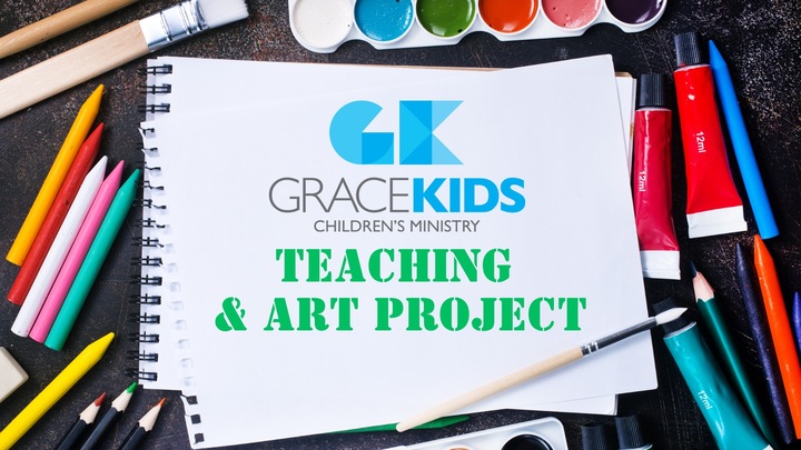 GraceKids Teaching and Easter Art Project logo