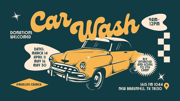RL Youth Car Wash Fundraiser logo