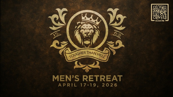 Men's Retreat 2026: Tougher Than Hell logo