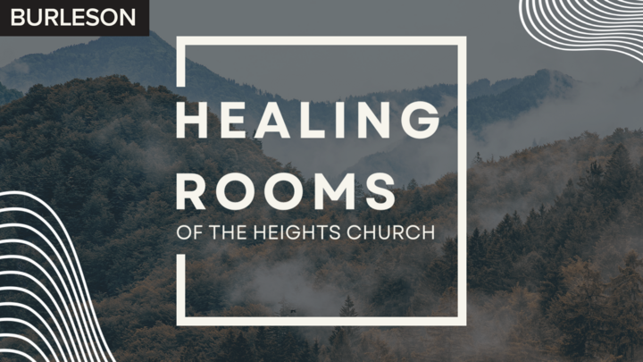 Healing Rooms of The Heights Church Burleson logo