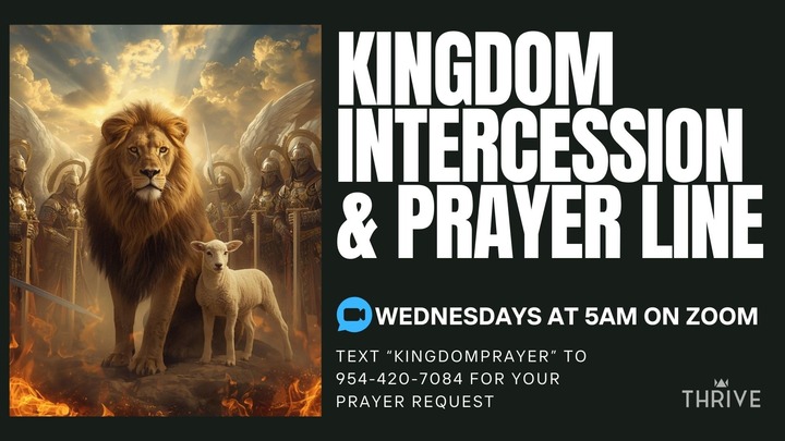 KINGDOM INTERCESSION & PRAYER LINE 2026 logo