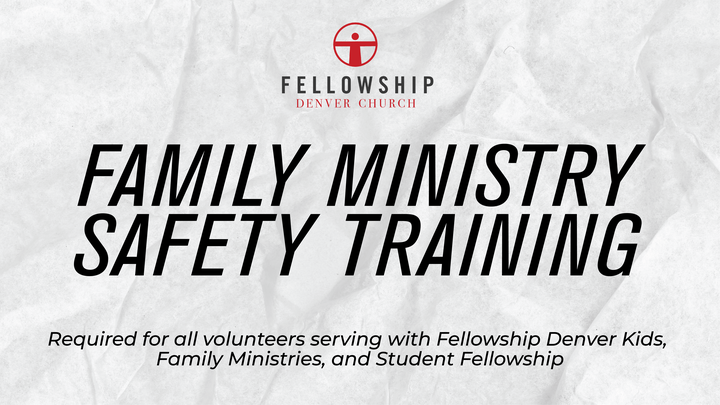 North Metro CFM + SF Ministry Safety Training logo