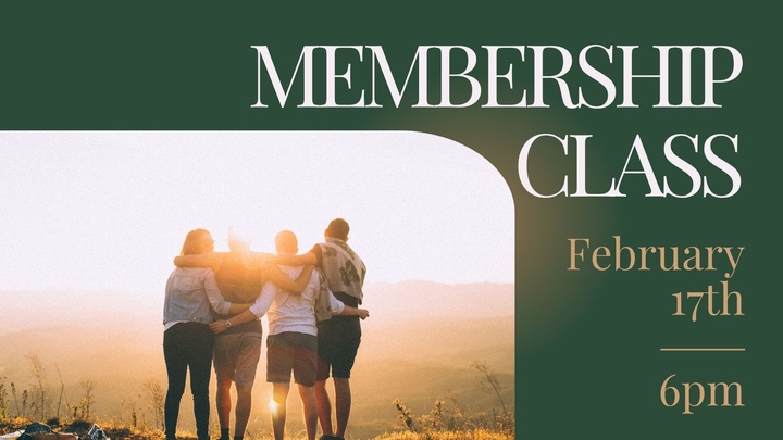 Faith Church Membership Class logo