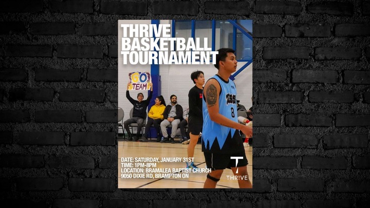 Thrive Basketball Winter Tournament logo
