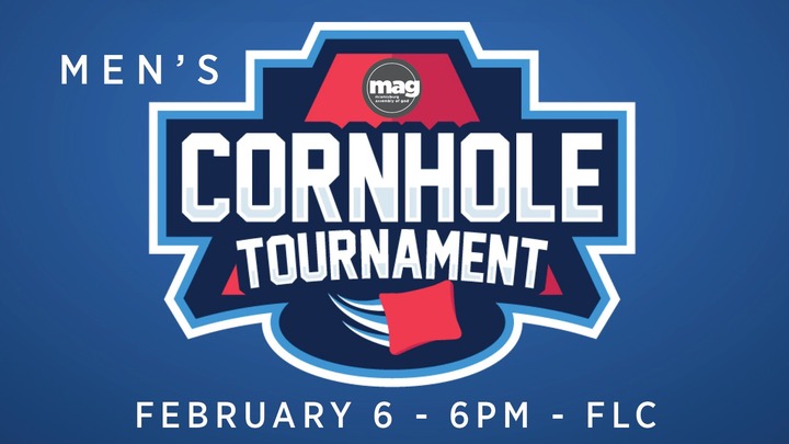 Men's Cornhole Tournament logo