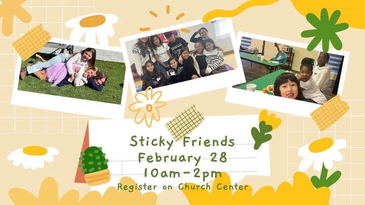Sticky Faith & Friends / Fe & Amigos Pegajositos logo