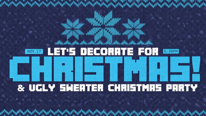 Ripon: Decorate for Christmas & Ugly Sweater Party logo