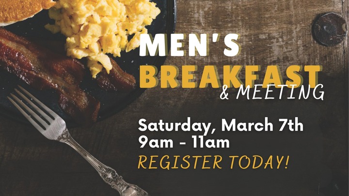 Men's Breakfast & Meeting logo