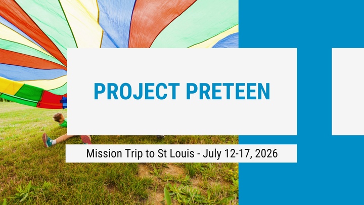 Preteen Mission Trip 2025 logo