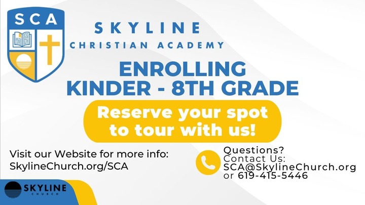 Skyline Christian Academy: Site Tours (2026/2027) logo
