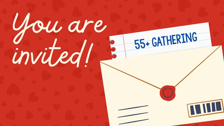55+ Gathering logo