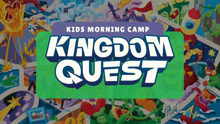 Kingdom Quest! Kids Morning Camp logo