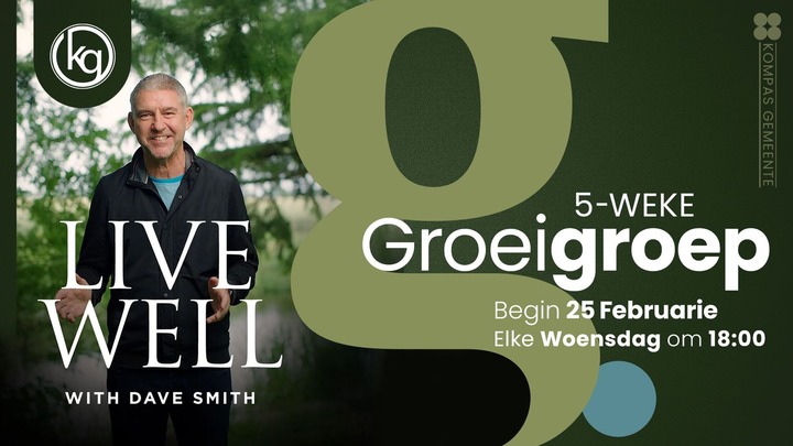 Groeigroep - Live well van Dave Smith (5 weke) logo