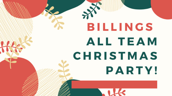 Billings | All Team Christmas Party! logo image