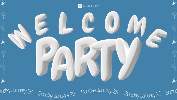 Welcome Party logo