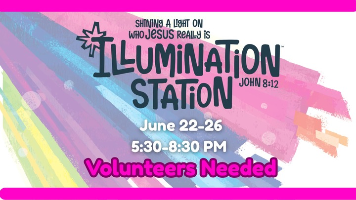 Volunteer Sign Up VBS 2026 logo