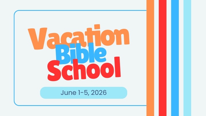 VBS 2026 - Volunteer and Childcare Registration logo