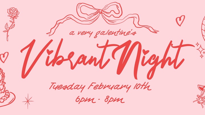 Galentine’s Vibrant Night logo