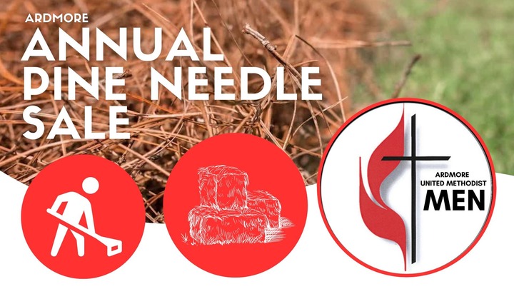 2026 Ardmore United Methodist Men Pine Needle Sale logo