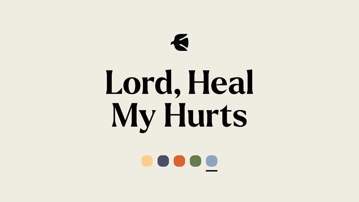 Lord, Heal My Hurts logo