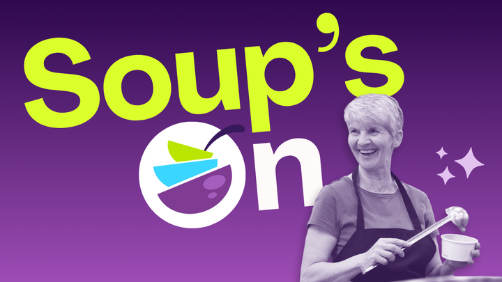 Soup's On! logo