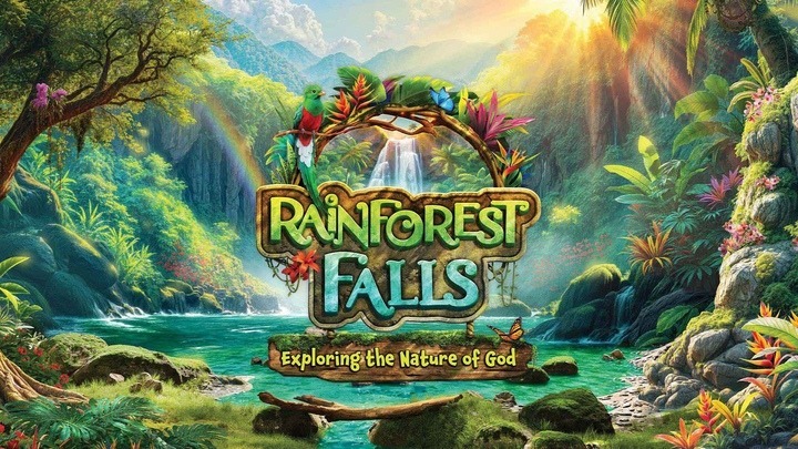 Evening VBS: Rainforest Falls logo