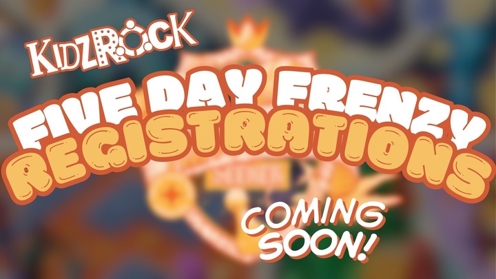 KidzROCK Summer Camp | Five Day Frenzy logo