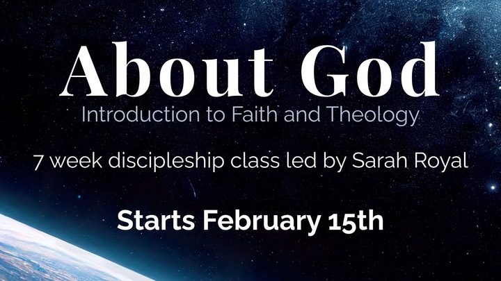 About God (7 Week Discipleship Class) logo