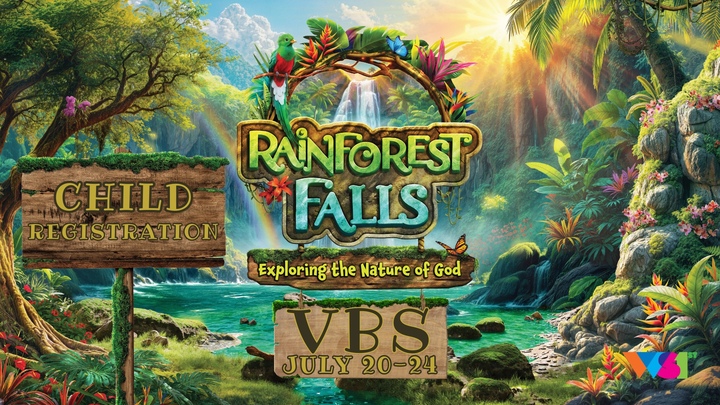 Rainforest Falls VBS: Student Registration logo