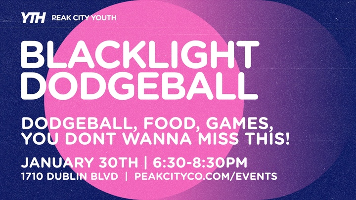 Blacklight Dodgeball logo