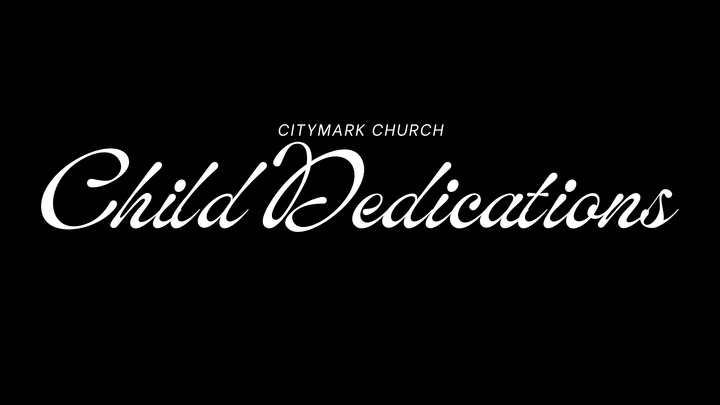 Child Dedications 2026 logo
